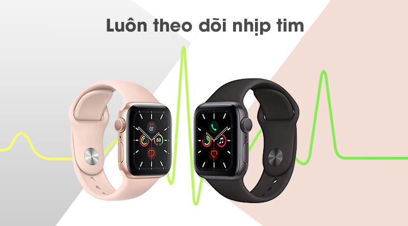 Apple Watch S5 có nhiều tính năng theo dõi sức khỏe