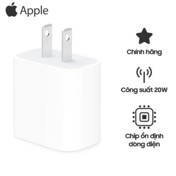 Sạc Apple iPhone 20W Type-C Chính Hãng