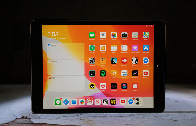 iPad 10.2 inch Wifi Cellular 128GB (2019) | Giao điện hệ điều hành iPadOS 13