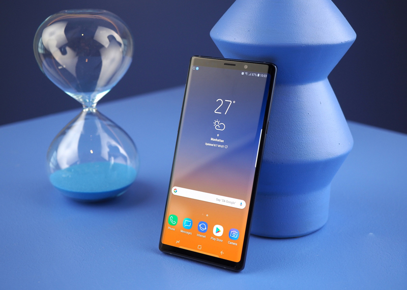 Giao diện Android điện thoại Samsung Galaxy Note 9