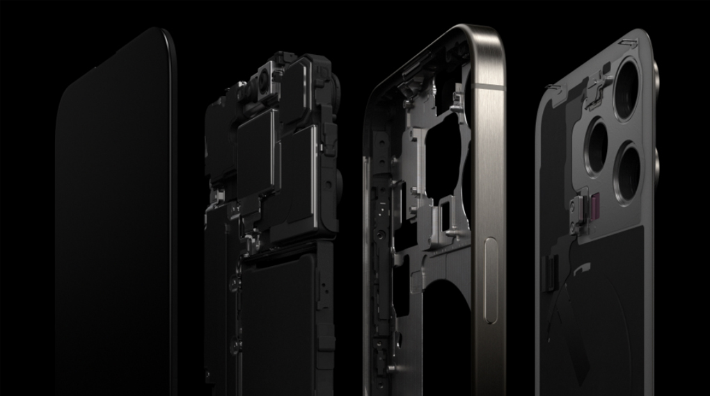 Bộ khung chất liệu mới - iPhone 15 Pro