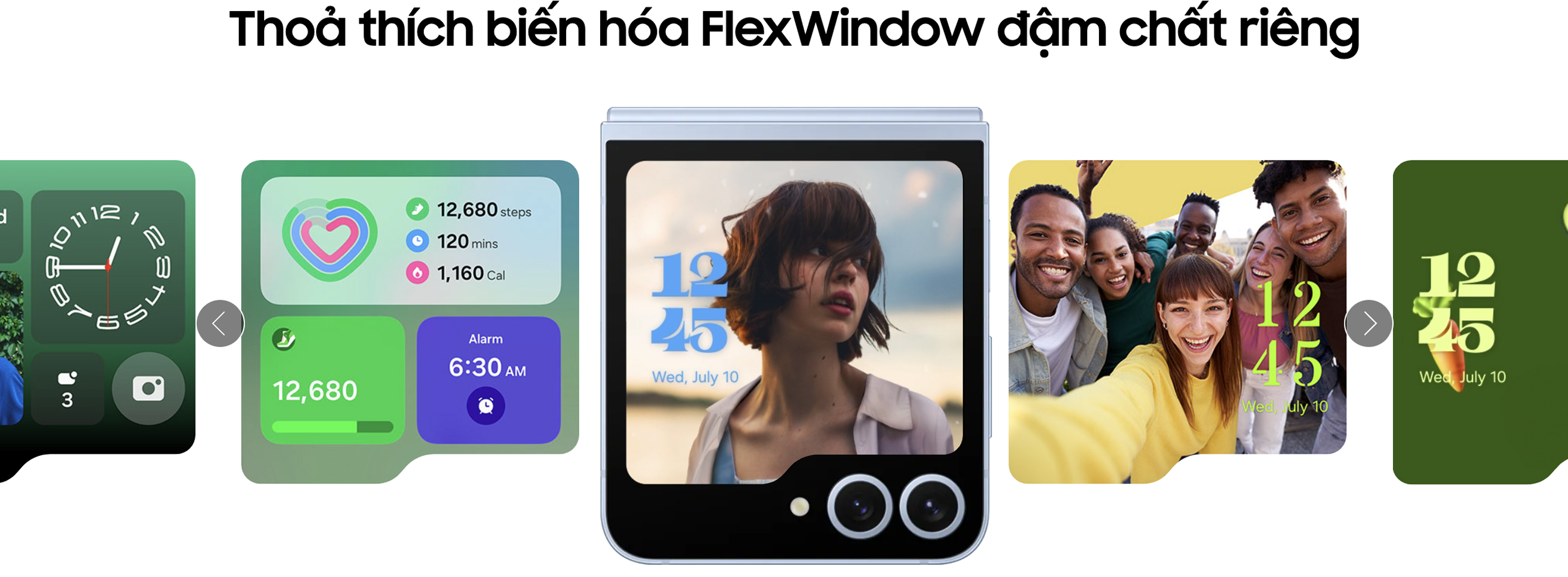 Samsung Galaxy Z Flip6 5G 12GB/256GB - FlexWindow tuỳ biến