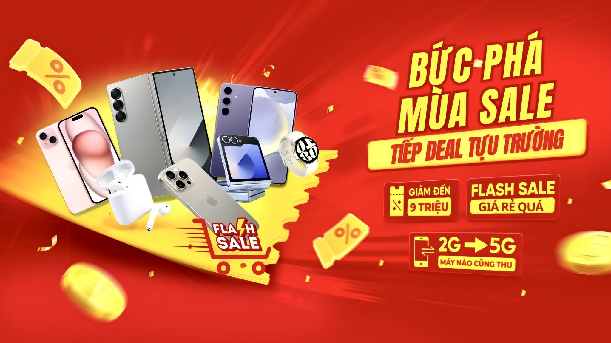 BỨC PHÁ MÙA SALE RẺ VÔ ĐỊCH