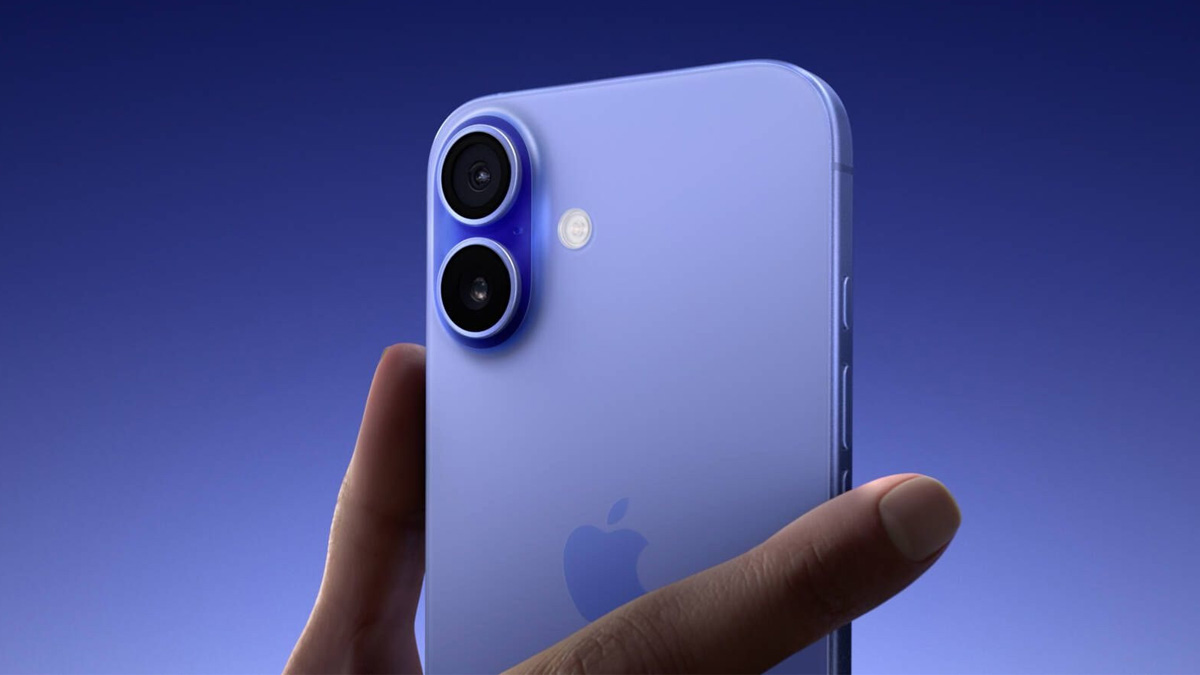 iPhone 16 128GB có cách bố trí camera theo hàng dọc